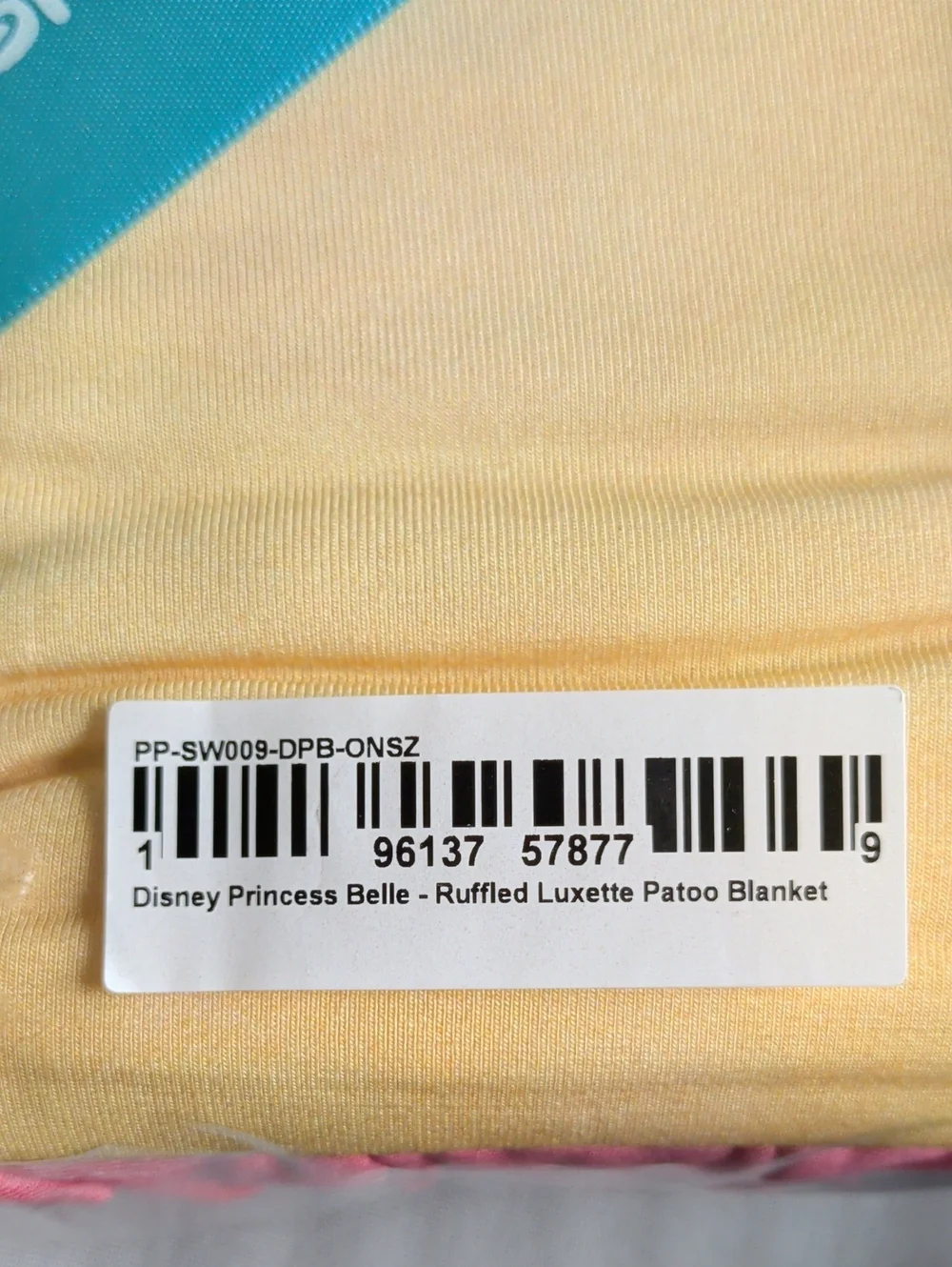 NIB Disney Posh Peanut Belle Luxette Blanket 🌹